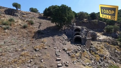 Ancient City Drone Video-Aigai 1