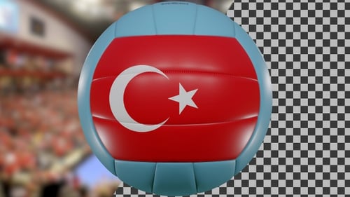 Volleyball Spinning Turkey | UHD | 60fps