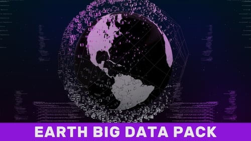 Paquete de Big Data sobre la Tierra