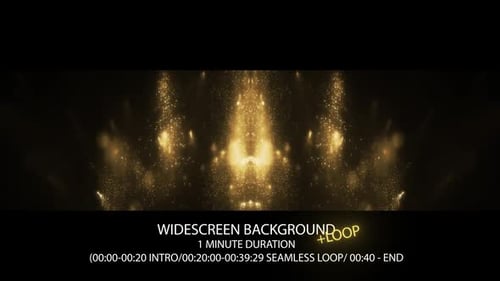 Particules Sparkling Gold Flow