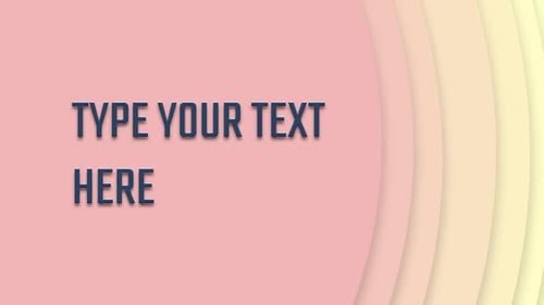 Abstract Circles Transition With Placeholder | UHD | 60fps