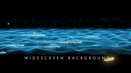 Technology Blue Background