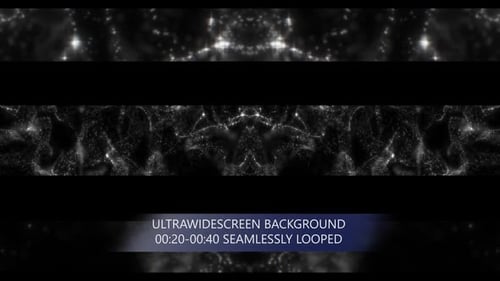 Abstract Particle Wave Ultrawide Background Loop