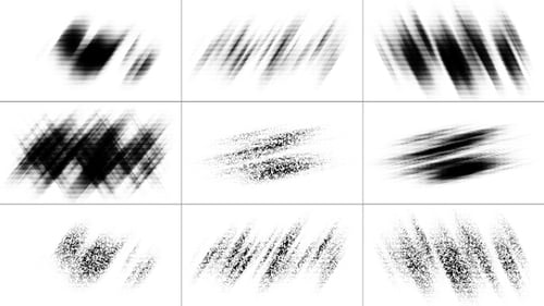 Dynamic Halftone Dot Patterns Transition Pack with Abstract Reveals