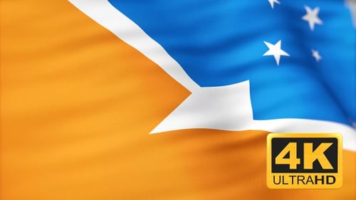 Dynamic Abstract Flag Waving Seamless Loop Background