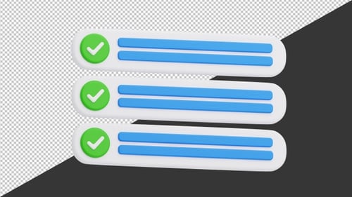 Lista de verificação 3D | Alpha Channel