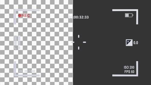 3D Animation of Recording Screen Interface | Alpha Channel