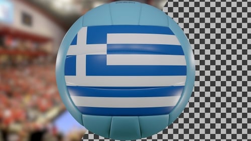Volleyball Spinning Greece | UHD | 60fps