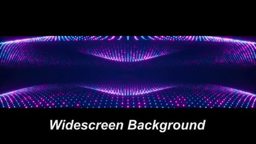 Abstract Fluid Particle Wave Seamless Loop Background