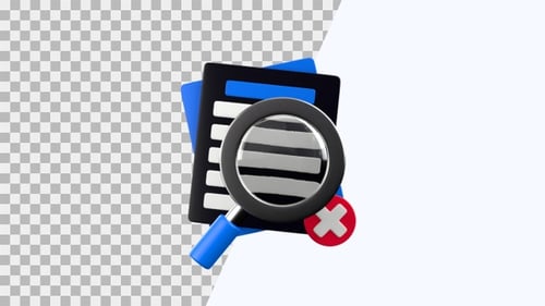 File Not Found 3D Animation | Alpha Channel