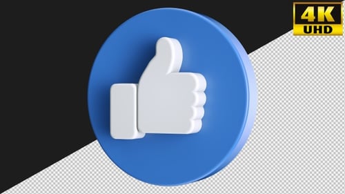 Like Icons On Alpha Channel Loops V1