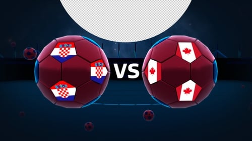 Croatia Vs Canada Football Vs Card