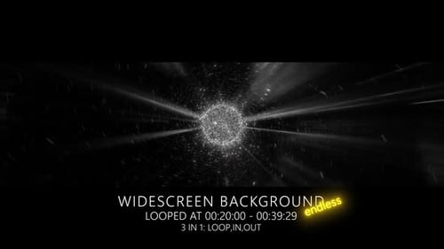 Radiation Shine Particles Widescreen Background