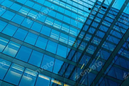 Preview: Office Glass Front Of Finance Buildings