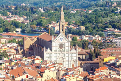 Preview: Florence. Church Of Santa Croce.