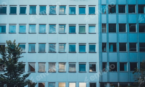 Preview: House At East Berlin, Germany On A Cloudy Day