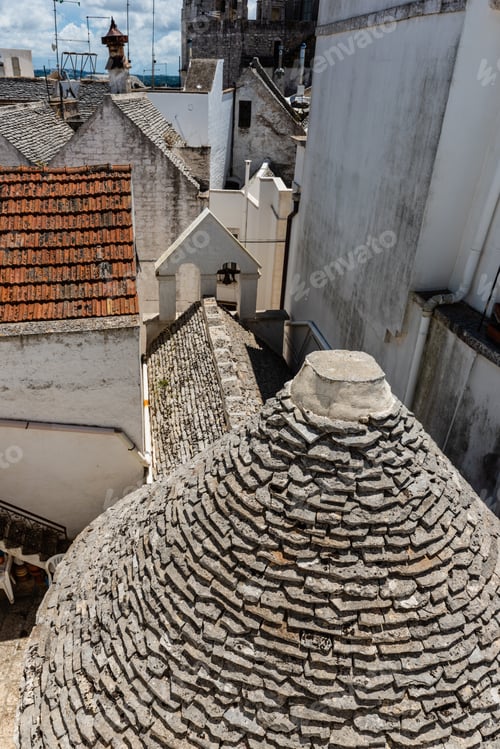 Preview: Panorama From The Roofs Of Locorotondo. Dreamlike Architecture. Puglia To Love, Italy