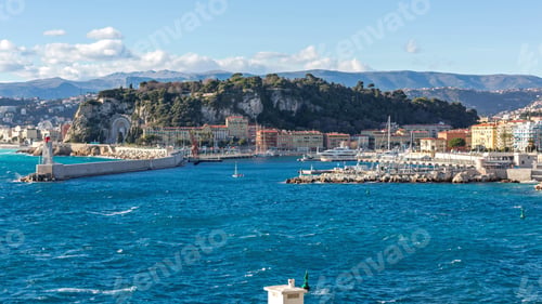 Preview: Port In Nice France Blue Mediterranean Sea