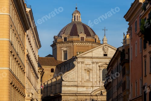 Preview: Rome. View Of The Old Town.