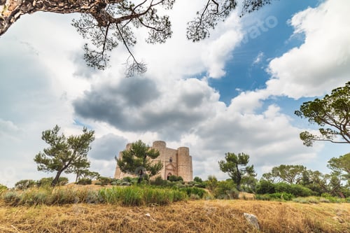 Preview: Castel Del Monte, A 13Th Century Fortress Built By The Emperor Of The Holy Roman Empire, Frederick