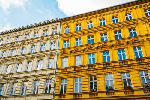 Preview: White And Brown Facaded Buildings In Berlin