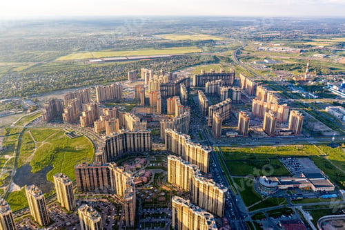 Preview: Saint-Petersburg, Russia. Residential Zone Parnas
