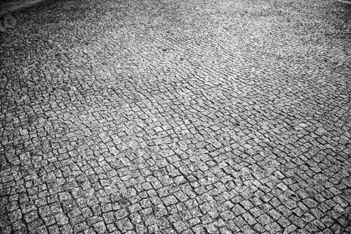 Preview: Flooring Stone Floor Tiles In City Street, Construction