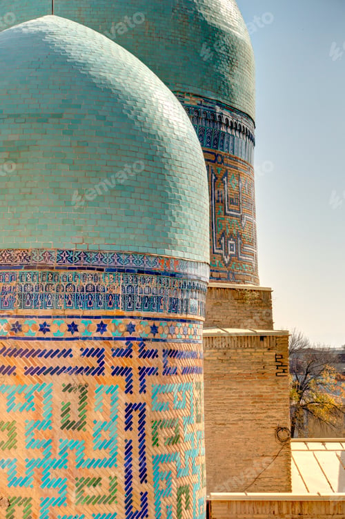 Preview: Shah-I-Zinda, Necropolis In Samarkand, Hdr Image