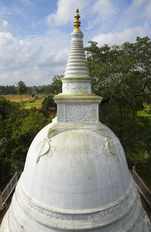 Preview: Biggest Dagoba In The Palace Isurumuniya. Anuradhapura, Sri Lanka