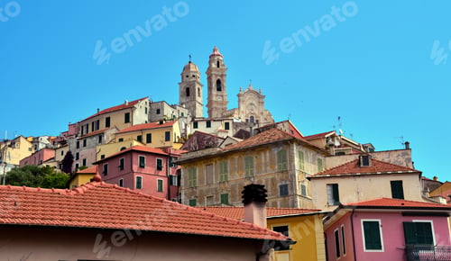Preview: Glimpse Of Cervo Ligurian Village In The Province Of Imperia Italy