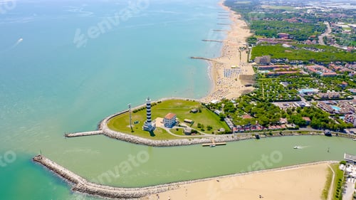 Preview: Italy, Jesolo. Lido Di Jesolo, Or Jesolo Lido, Is The Beach Area Of The City Of Jesolo In The