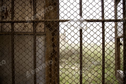 Preview: Window With Closed Grilles, Construction And Architecture, Enclosure