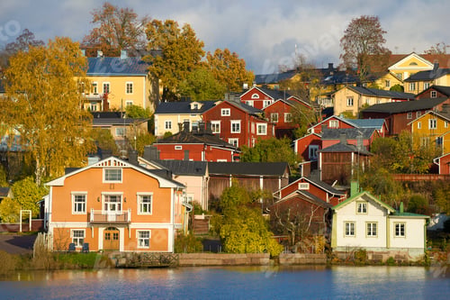 Preview: October In The Old Porvoo. Finland