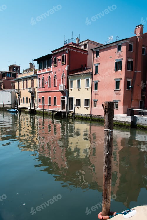 Preview: Reflections Along The Canals Of Chioggia, Venice And Its Lagoon.