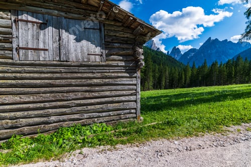 Preview: Typical Views Of The Dolomitic Valley Floor. The Val Fiscalina