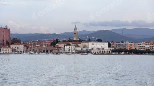 Preview: Koper Town In Slovenia View From Adriatic Sea