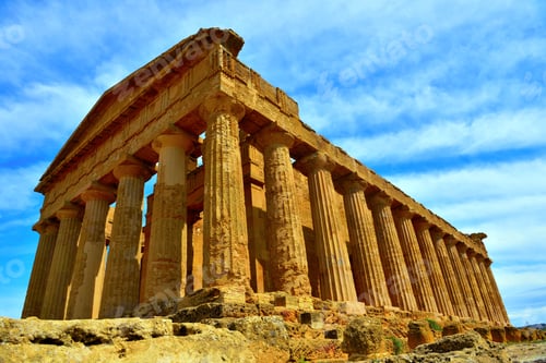 Preview: The Temple Of Concordia Is A Greek Temple Valley Of The Temples Agrigento Sicily Italy