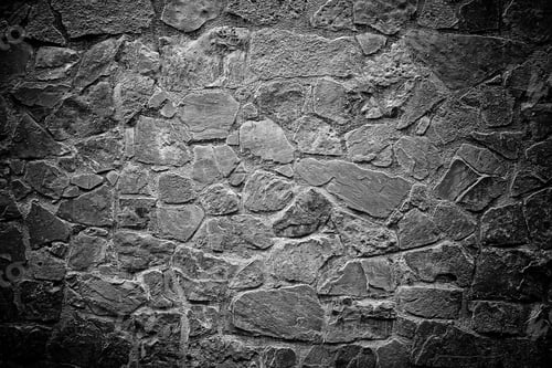 Preview: Exterior Brick Wall In Urban Street, Construction And Architecture