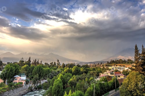 Preview: Arequipa Cityscape, Southern Peru