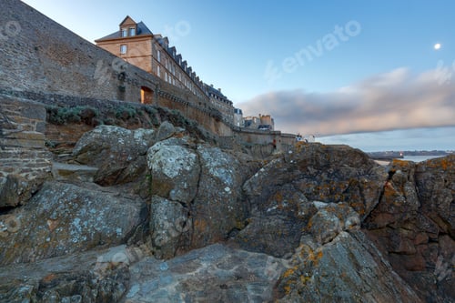 Preview: Saint Malo. The Old Fortress Wall.
