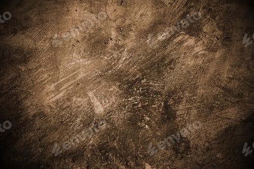 Preview: Rugged Cement Wall In Urban Street, Construction And Architecture