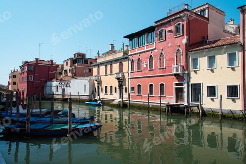 Preview: Reflections Along The Canals Of Chioggia, Venice And Its Lagoon.