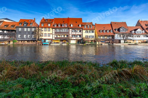 Preview: The Famous Little Venice District In The Old Town. Bamberg. Bavaria Germany.