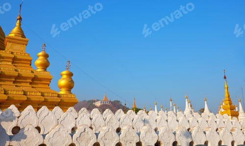 Preview: Beautiful Buddhist Stupa In Myanmar