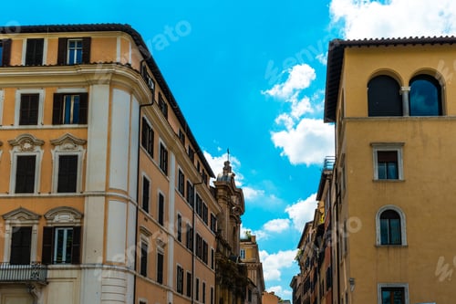 Preview: Old Houses At Rome Near Vatican