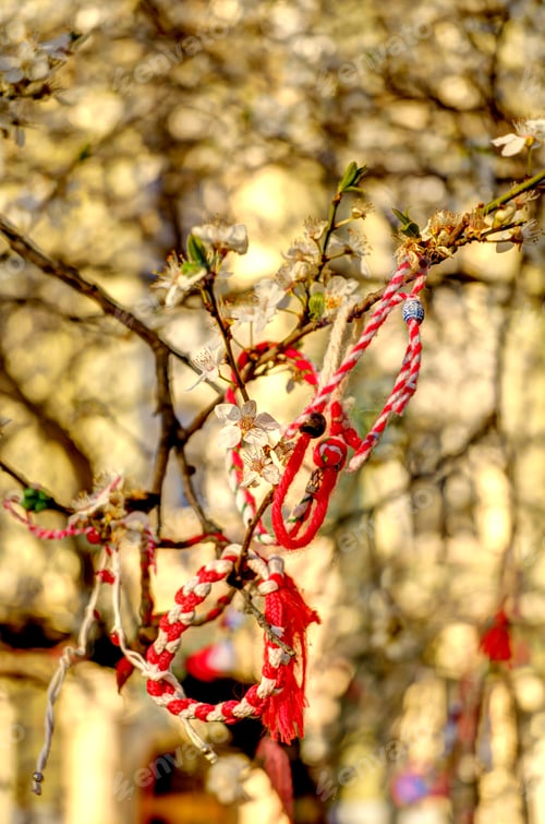 Preview: Martenitsa On A Tree In Sofia, Bulgaria