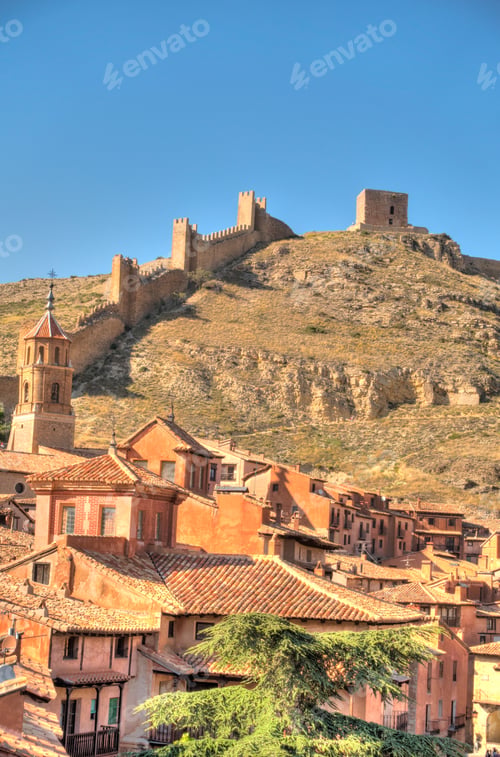 Preview: Albarracin, Picturesque Village In Aragon, Spain