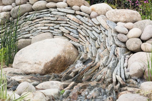 Preview: Curved Dry Stone Wall