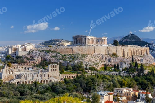 Preview: Athens. The Parthenon On The Acropolis.