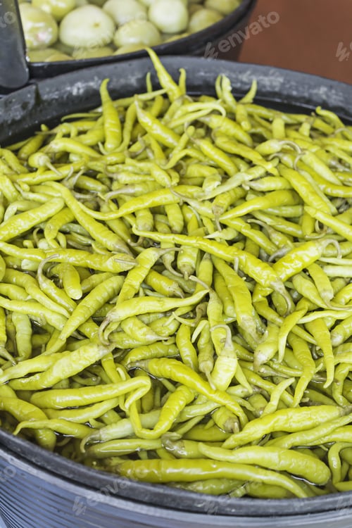 Preview: Spicy Chillies In Food Market, Food